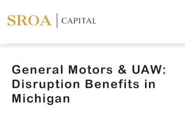 General Motors & UAW: Disruption Benefits in Michigan