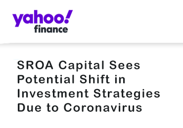 Yahoo Finance Features our Insights in Potential Shift in Investment Strategy Due to Coronavirus