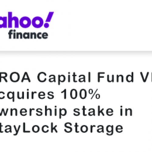 SROA Capital Fund VIII acquires 100% ownership stake in StayLock Storage