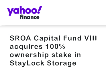 SROA Capital Fund VIII acquires 100% ownership stake in StayLock Storage