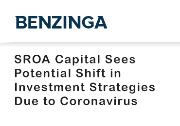 SROA Sees Potential Shift in Investment Strategy Due to Coronavirus