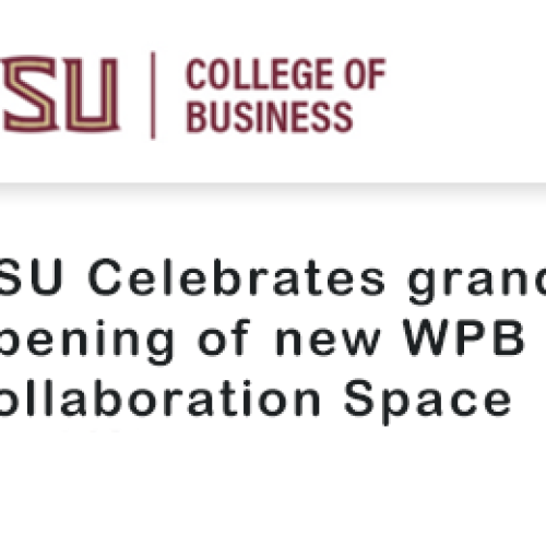 FSU Celebrates Grand Opening of New West Palm Beach Collaboration Space
